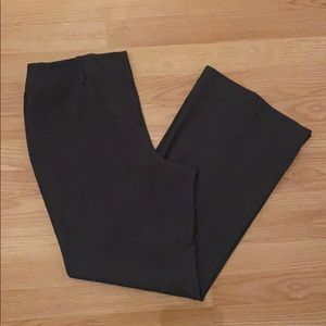 Chico’s Trousers Dress Pants Slacks Flare Charcoal Gray Business